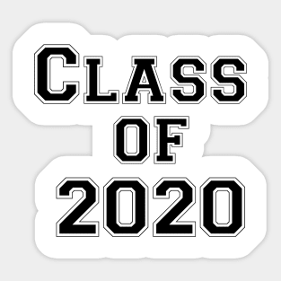 Class of 2020 Graduation Sticker